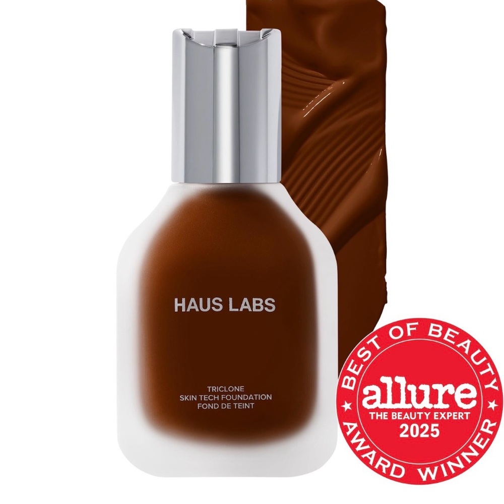 HAUS LABS Lady Gaga Triclone Skin Tech Foundation in 570 Deep Cool SEALED BNIB